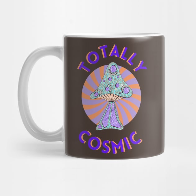 totally cosmic mushroom by Rebecca Abraxas - Brilliant Possibili Tees